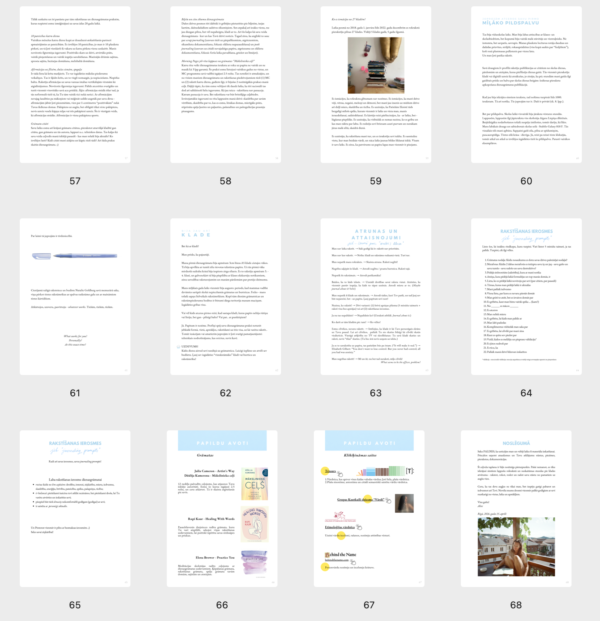 Ceļvedis dienasgrāmatas praksē